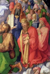 Landauer Altar: König David, 1511 (Tafel) (Detail)